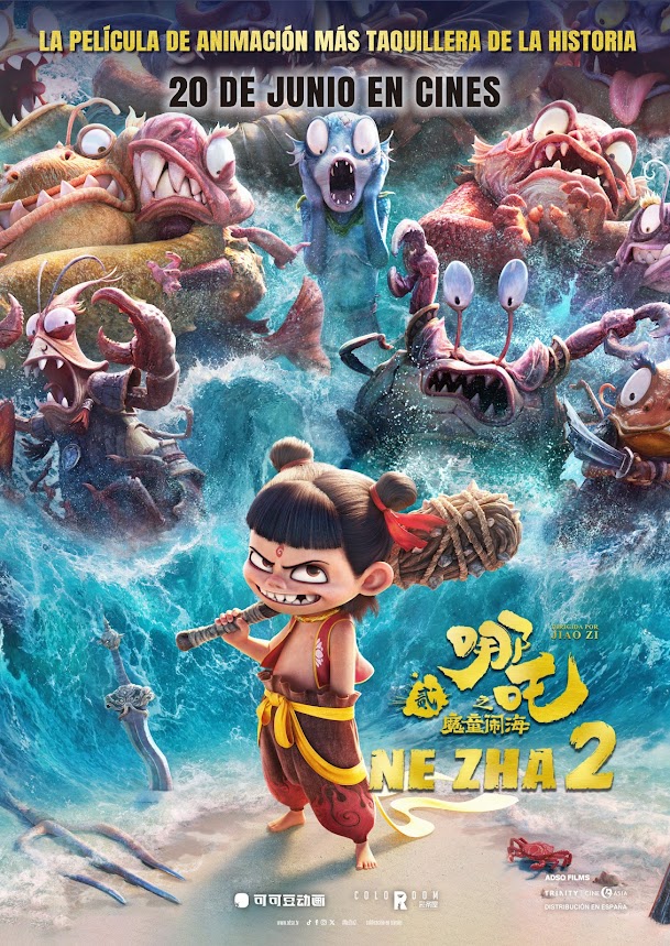 Dimecres 16 de juliol “ NE ZHA 2” pel·lícula d' animació a les 22.00 h 