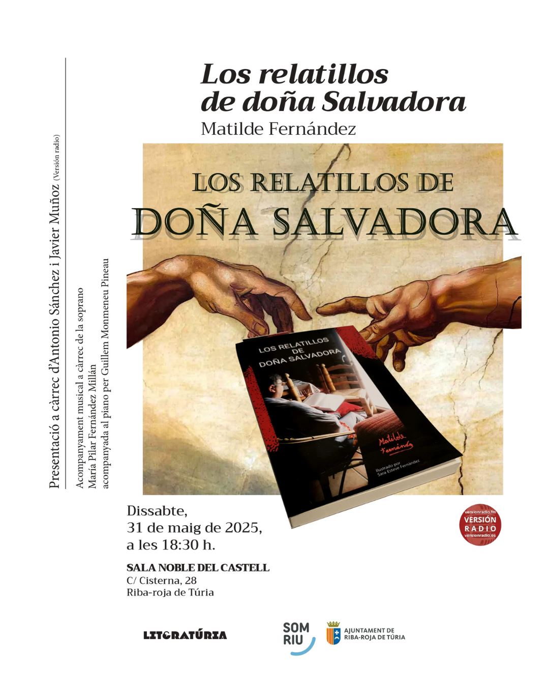 Litera Túria presentación del libro "Los relatillos de doña Salvadora"