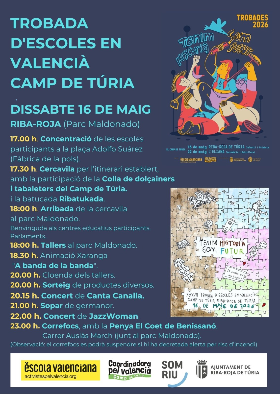 Trobada d'escoles en valencià Camp de Túria