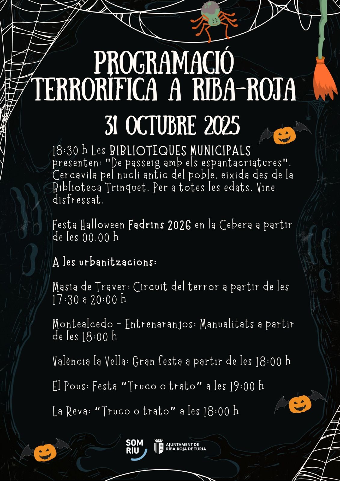 Festividad de Halloween a Riba-roja
