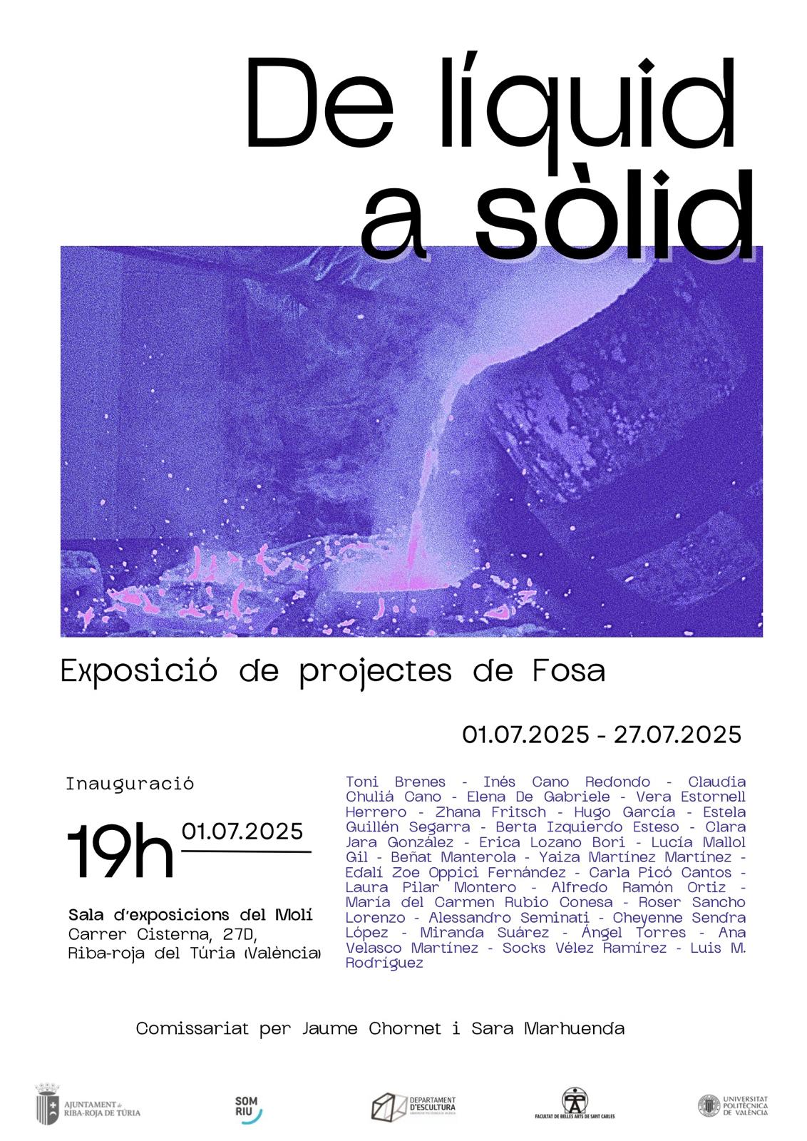 Exposició de projectes de Fosa