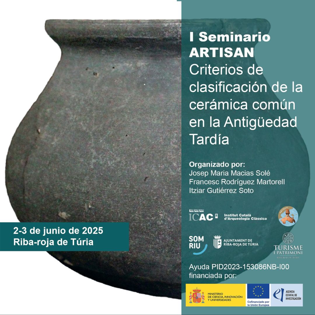 I Seminario ARTISAN sobre cerámica tardoantigua