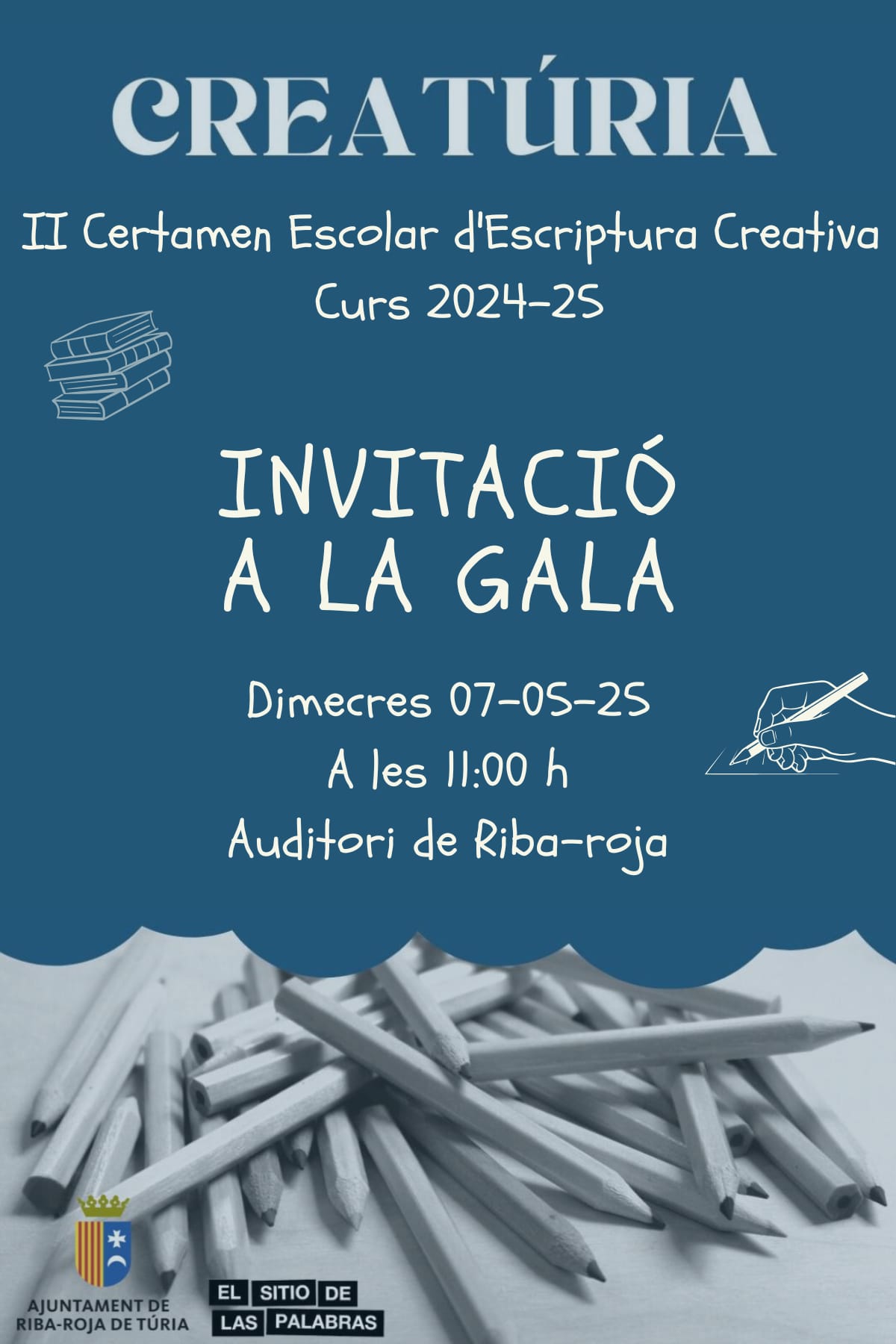 II Certamen Escolar de Escritura Creativa "CREATÚRIA 2024-2025"