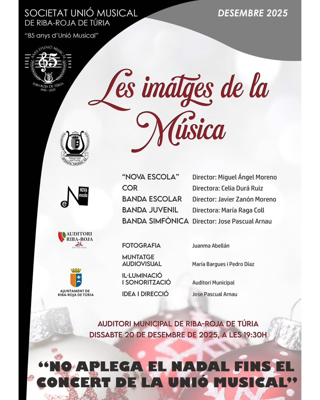 Banda Unión Musical concierto de Navidad