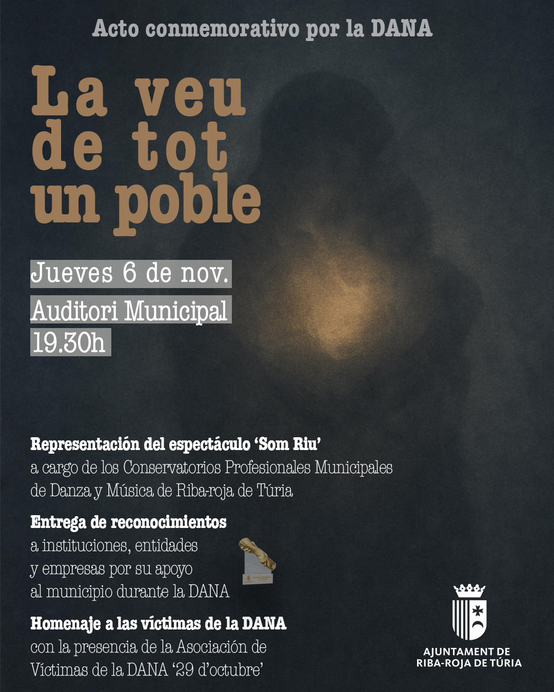 Acto conmemorativo por la DANA