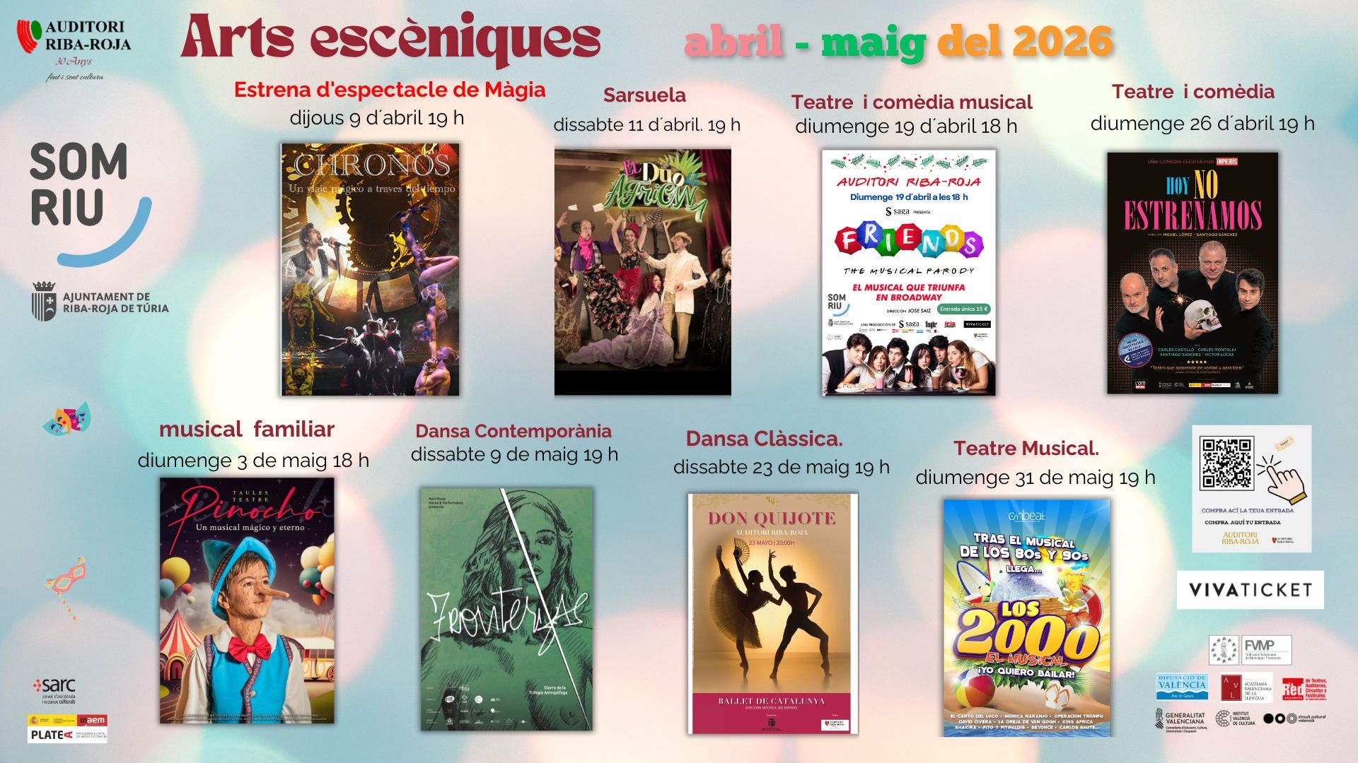Arts escèniques abril i maig
