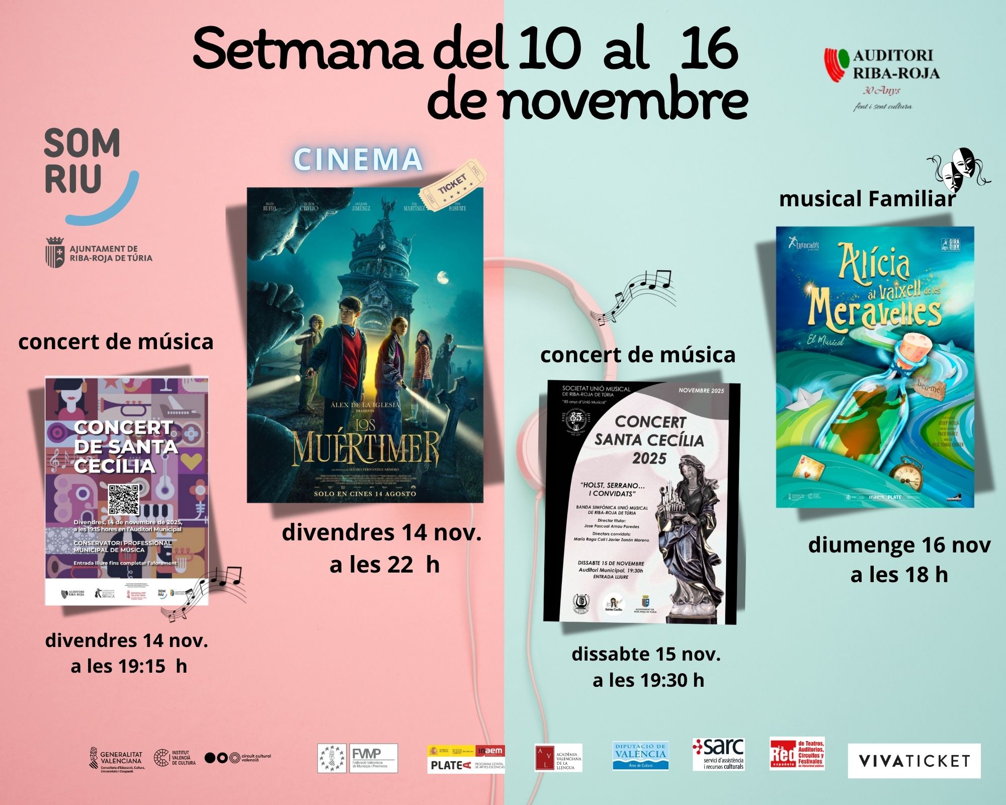 Esdeveniments setmana 10 al 16 de novembre