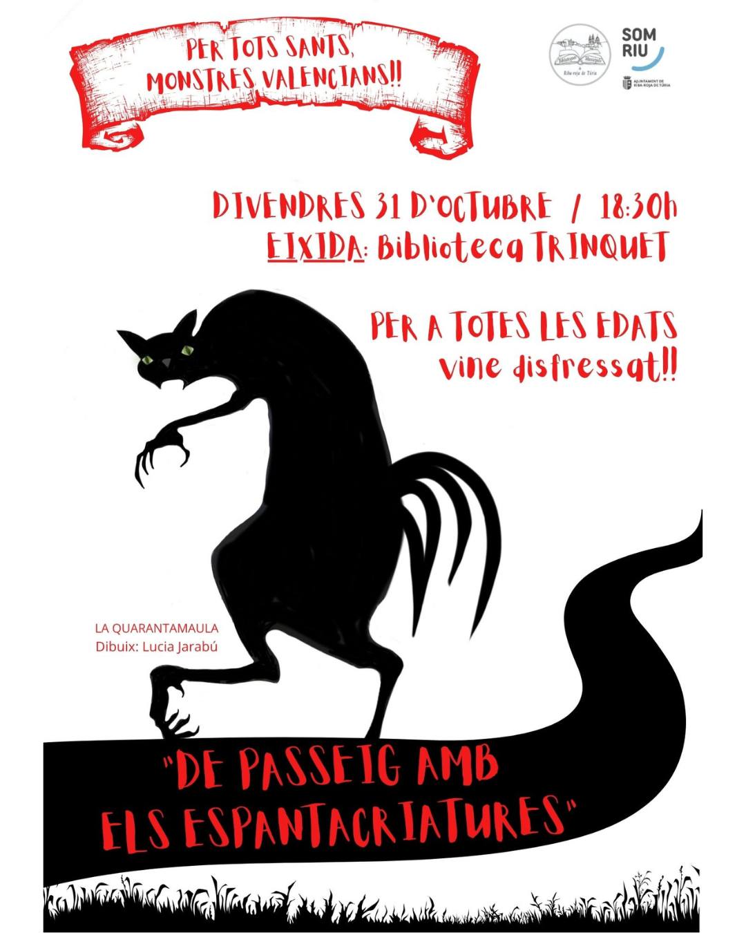 Paseo con los espantacriaturas