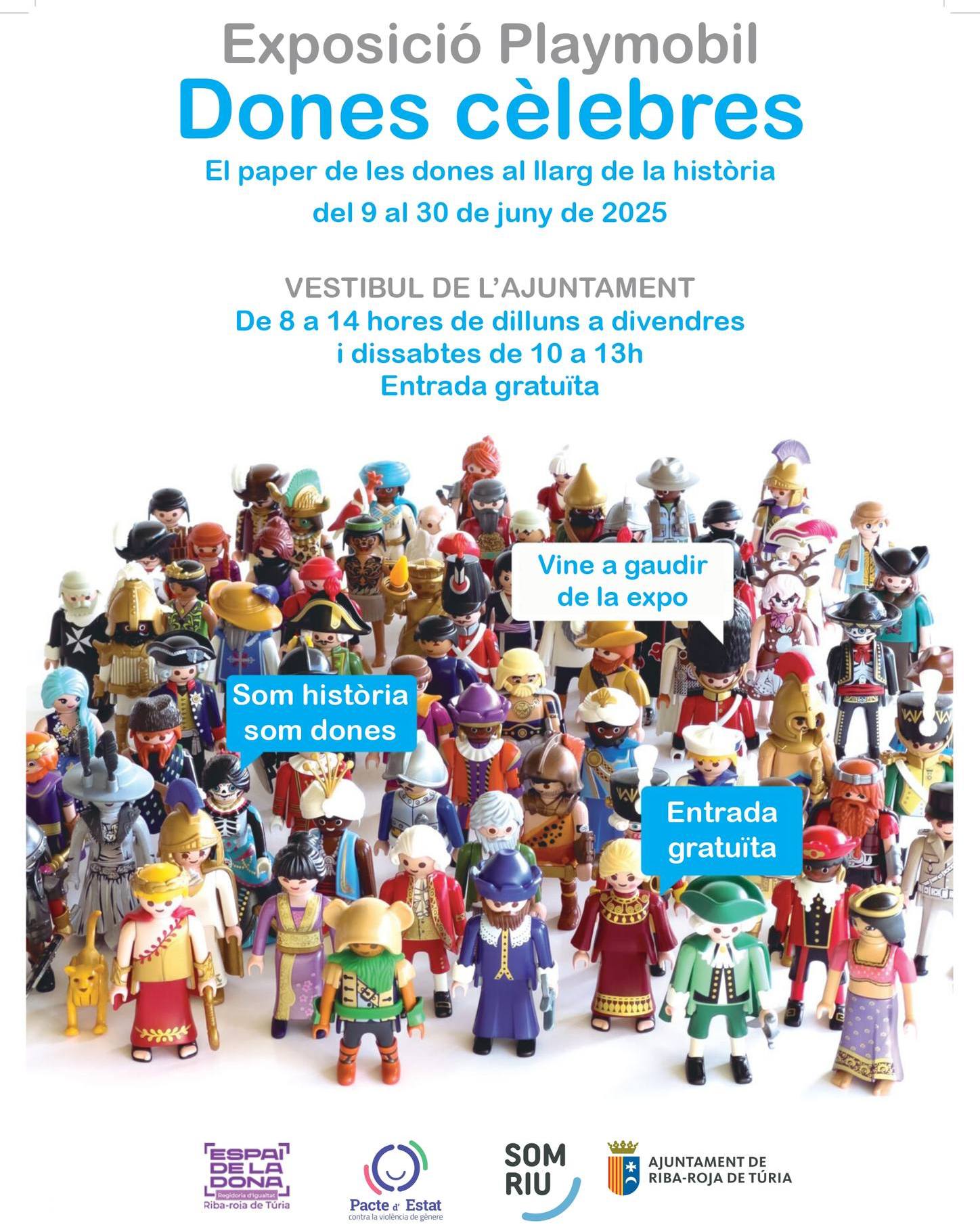 Exposición Playmobil "Mujeres célebres"