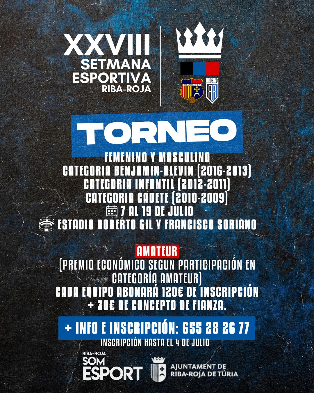 Tornejos femenins i masculins