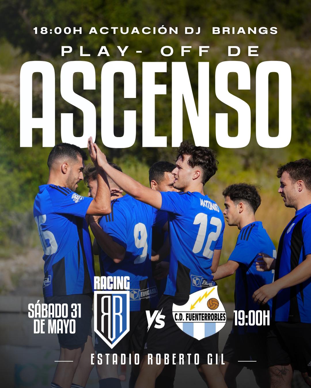 L'Amateur A del Racing Riba-roja juga aquest dissabte el PLAY-OFF d'ascens en el camp Roberto Gil