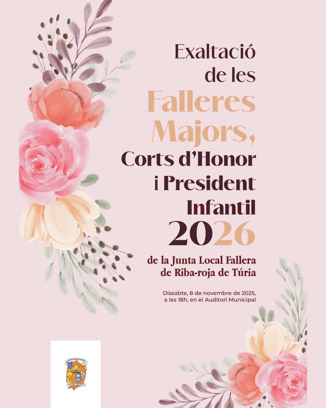 Exaltació de les Falleres Majors de la Junta Local 