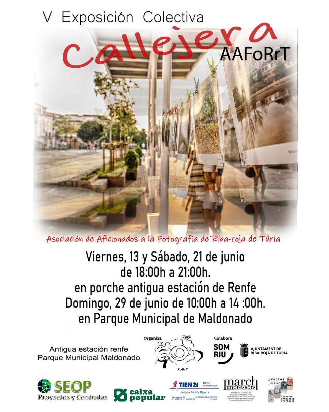 V Exposición colectiva de Fotografía de Riba-roja de Túria