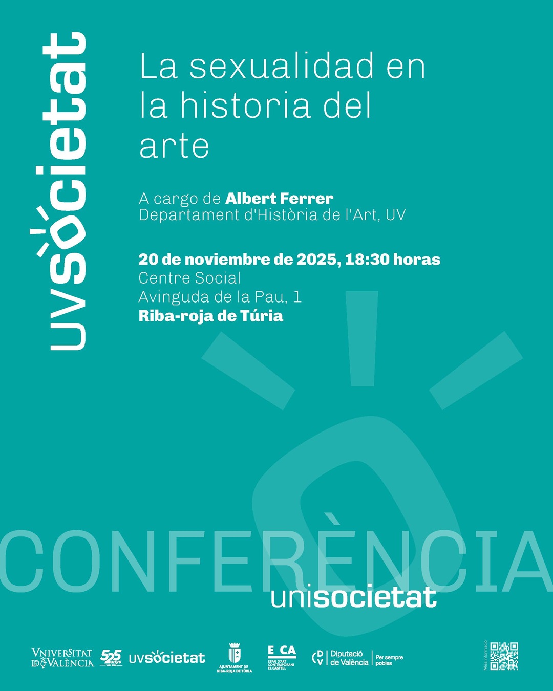 Unisocietat conferencia "La sexualidad en la historia del arte"