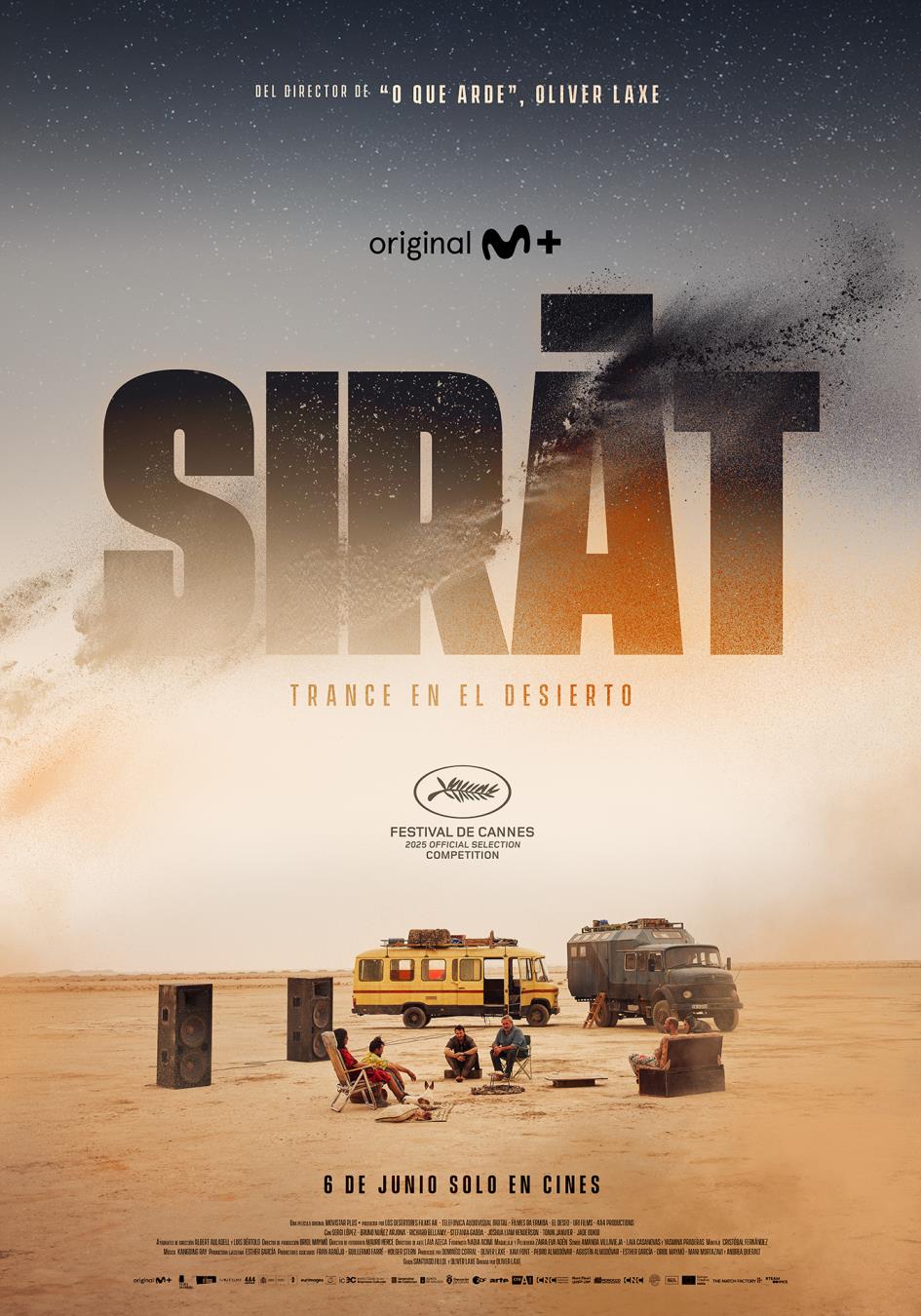 Divendres 25 juliol pel·lícula SIRAT, TRANCE EN EL DESIERTO