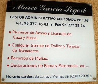 GESTORÍA MARCO A. GARCIA SOGORB